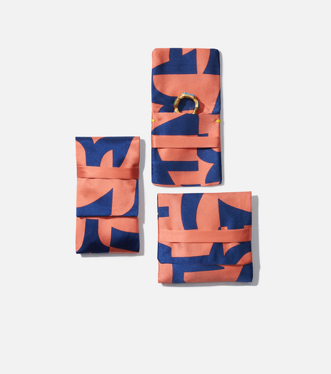 USB Necklace - 22kt yellow gold, rubies, dark oxidised silver pendant