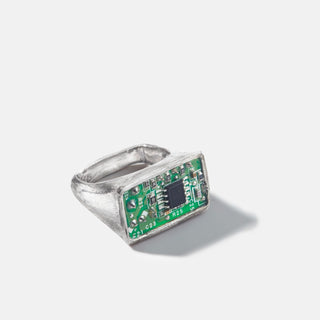 Circuit Ring - Silver