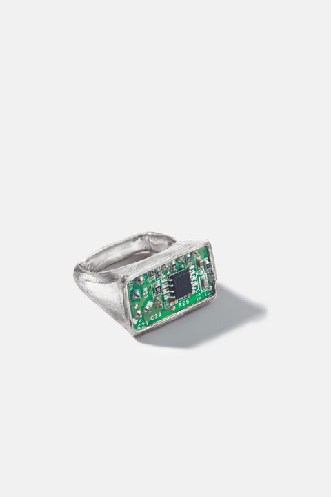 Circuit Ring - Silver