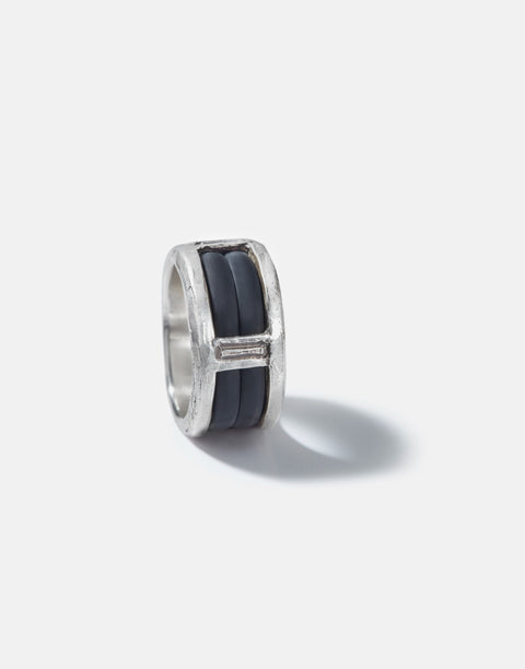 Cable Ring - Silver